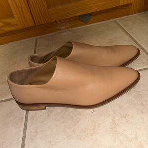 Everlane Modern Babo Tan Leather Slip-On Loafers